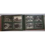 A 1909 postcard album containing approximately 160 Indian subjects.