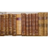 13 various volumes of Lyson's Magna Britannia.