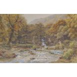 A. R. Quinton – a pair of watercolours – Lynmouth, 7.5” x 11”