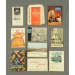 A collection of 1960's Russian postcards, seven booklets unused,