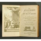 One volume "Anatomy - 1756", Seventh Edition by W. Cheselden (see illustration).