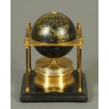 The Royal Geographical Society world clock, 1980, Copyright 1979,