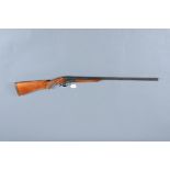 Russian 12 bore single barrel shotgun, 28.5" barrel, full choke, 2.75" chamber, underlever, 15.