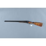 Zabala 12 bore side/side shotgun, 26" barrels, improved and 1/2 choke, 2.