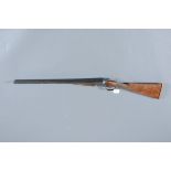 BSA 12 bore side/side shotgun, 25" barrels, 3/4 and cylinder choke, 2.