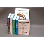 6 books on fishing, to include "Where to Fly Fish in Britain & Ireland" by John Bailey.