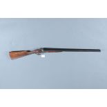 Felix Sarasqueta 12 bore side/side shotgun, 28" barrels, full and improved choke, 2.