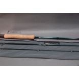 Greys Greyflex trout fly rod, 3 sections, 10' 6", line 7-8.