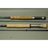 2 trout fly rods, Shakespeare Pro-Am, 2 sections 2.