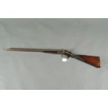 John Fry 28 bore side/side hammer shotgun, 24.