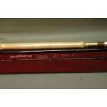 Shimano Stradic salmon fly rod, 3 sections, 15' 1", line 10-11.