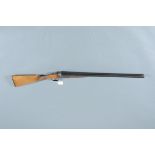 AYA Yeoman 12 bore side/side shotgun, 28" barrels, 1/2 and 1/4 choke, boxlock, 2.