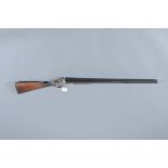 Thomas Wild 12 bore side/side hammer shotgun, 30" steel barrels, 3/4 and 3/4 choke, 3" chambers,