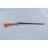 P. Knight of Nottingham 12 bore side/side shotgun, 28" barrels, rib marked "P.