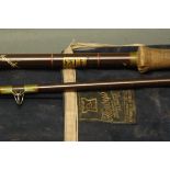 Hardy Fibalite spinning rod, 2 sections, 10'.