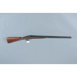 Baikal 12 bore side/side shotgun, 27.5" barrels, 1/2 and 1/2 choke, 2.