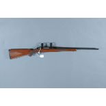 Ruger M77 Mark 2 .243 Winchester bolt action rifle, 21" barrel, internal magazine and trap door.