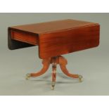 A Regency mahogany Pembroke table,