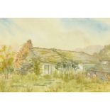 Leeming, watercolour, "Beck Cottage, Near Keswick". 22 cm x 31 cm.