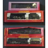 4 boxed Hornby 00 gauge scale models of locomotives and tenders: Princess Coronation Class BR 46238