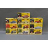 A group of 10 boxed Vanguards diecast model vehicles