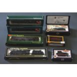 A collection of boxed Replica Railways, Mainline Railways and Bachmann locomotives,