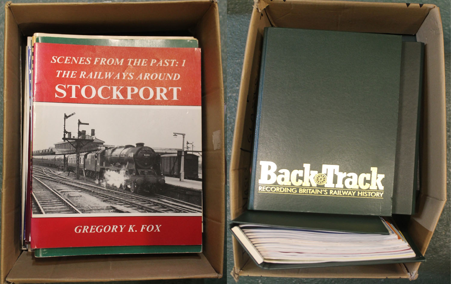 2 boxes of railway,