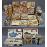 A group of 15 boxed model kits by makes including Airfix,