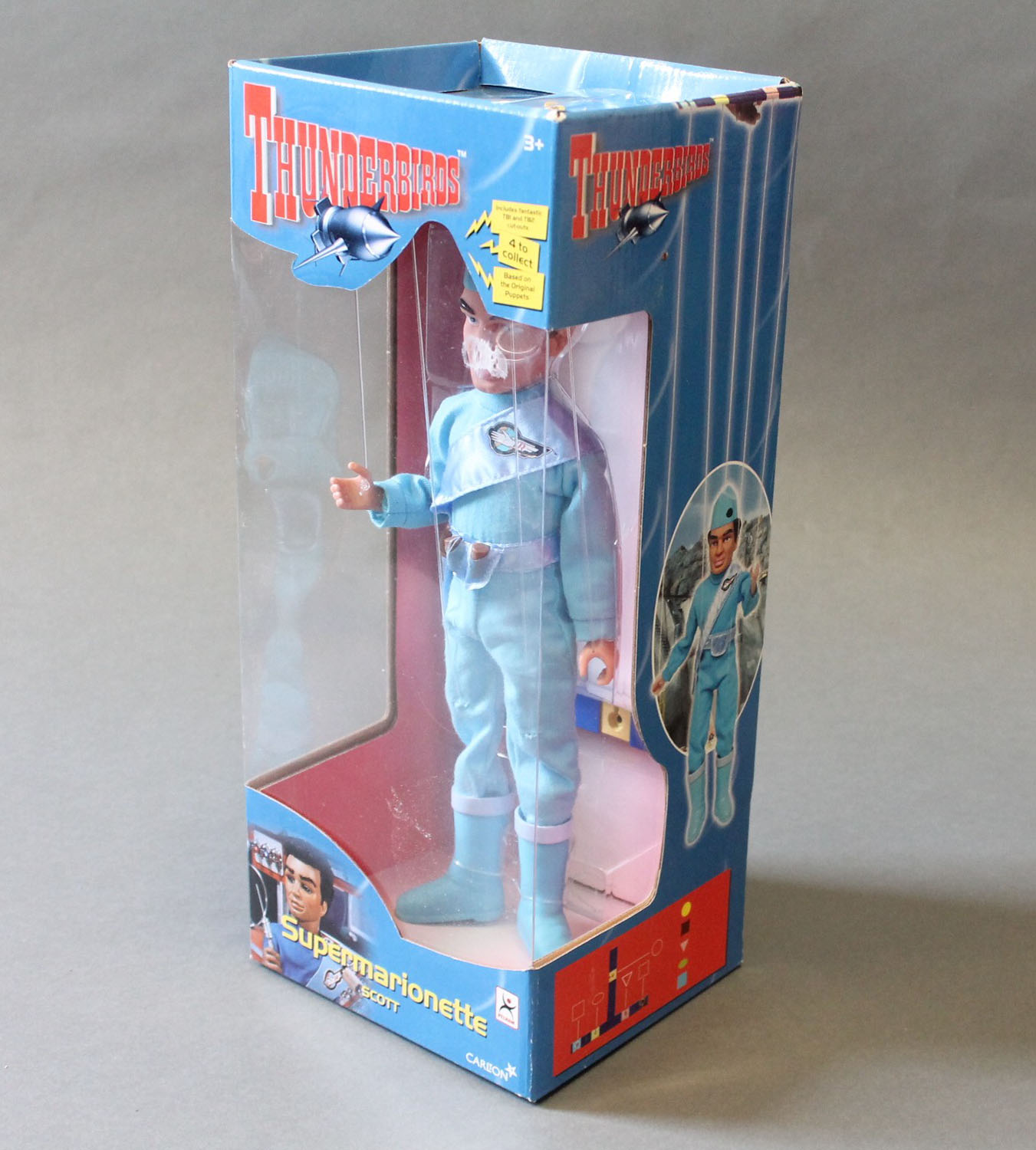 A boxed Pelham Puppets Thunderbird doll,