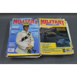 A collection of "Military Modelling" magazines