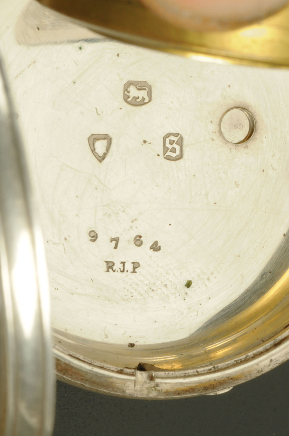 A silver cased pocket watch, London 1873, fusee by Swinburn, Whitehaven, Serial No. - Image 3 of 3