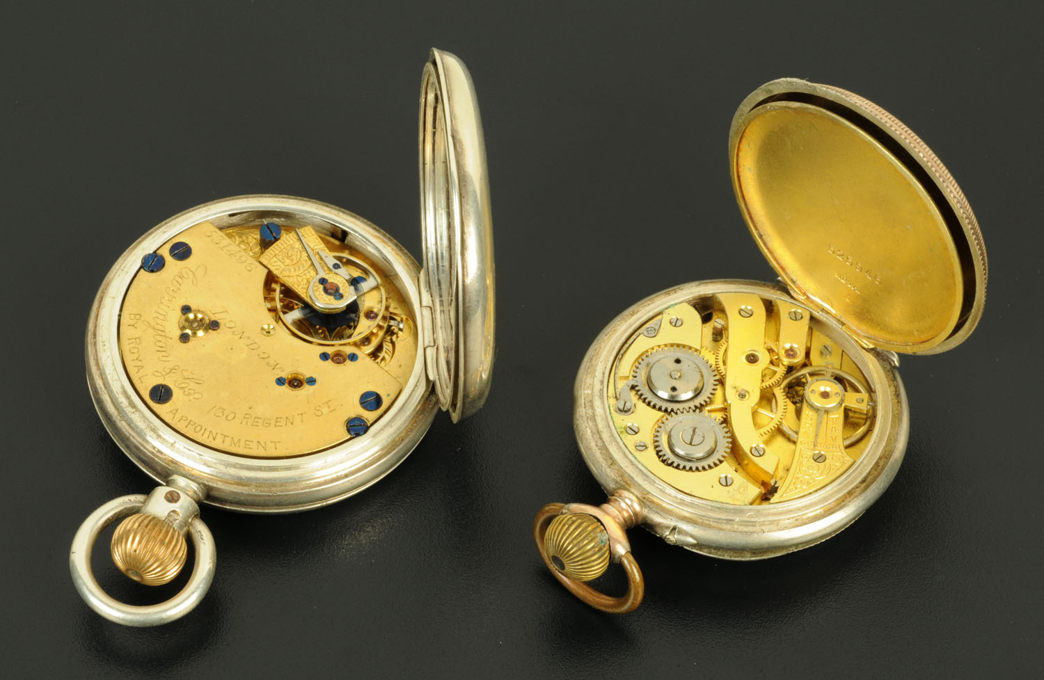 A silver cased pocket watch, by Carrington & Co. - Image 2 of 3