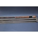 David Norwich graphite trout fly rod, 3 sections, 11' 3", line 5-7.