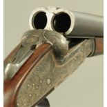 AYA Churchill XXV 12 bore side/side side lock shotgun, 25 inch barrels, cylinder and 1/4 choke,