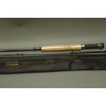 Shakespeare Professional trout fly rod, 2 sections, 3 M, line 7-8.