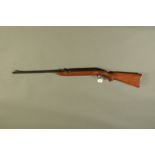 BSA Air Sporter Mark 1 .22 under lever air rifle, circa 1948-54. Serial No. G22980.