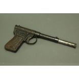 Diana Model 2 .177 air pistol circa 1930-45. Length 24 cm.