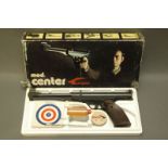 El Gamo centre .177 under lever air pistol with original box, pellets, etc.