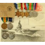 A collection of medals to three generations, W.G.
