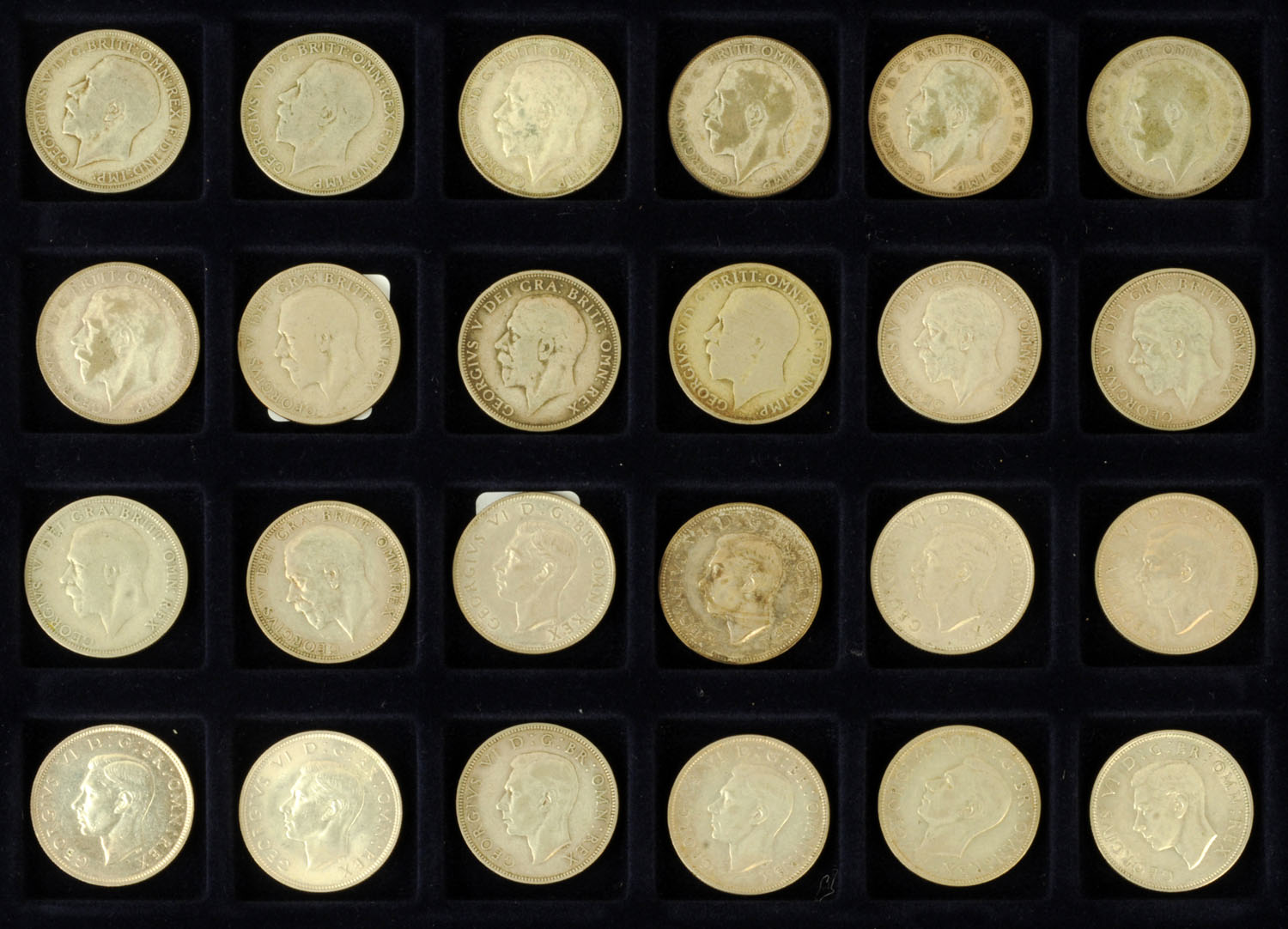 Victoria-Elizabeth II, 111 x silver/cupronickel florins/two shillings, - Image 4 of 5