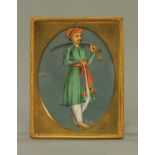 Indian School, full length portrait of a man, 19th century,
