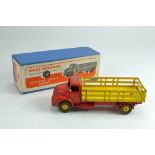 Dinky No.531 Leyland Comet Lorry. Red and Yellow. Good in Good to Very Good Box.