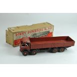 Dinky No. 501 Foden Diesel 8-wheeled Wagon (1st Type). Brown. Fair only in Fair Box.