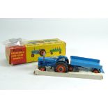 Clifford Series Fordson Major Tractor and Trailer Set. Corgi Copy. Very Good Plus to Excellent (