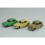 A group of unboxed Dinky Diecast Cars. Some wear but generally good. (3)