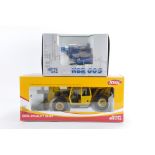 Joal 1/25 Scale Gehl Dynalift Dl-6H Tele Handler & Bucket plus ROS HBR-605 Hydraulic Drill Rig. As