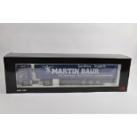 NZG 1/50 scale No. 848/04 Man TGX Curtainside Truck. Baur. Special Edition. As New in Box.