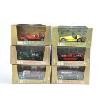 Brumm 1/43 scale Diecast Cars. Vintage and Classic issues. NM/M in E Boxes. (6)