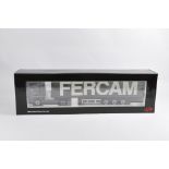 NZG 1/50 scale No. 8622/04 MB Actros FH 25 Truck and Curtainside. Fercam. Special Edition. As New in