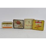 An assortment of advertising Tins and Boxes. (4)